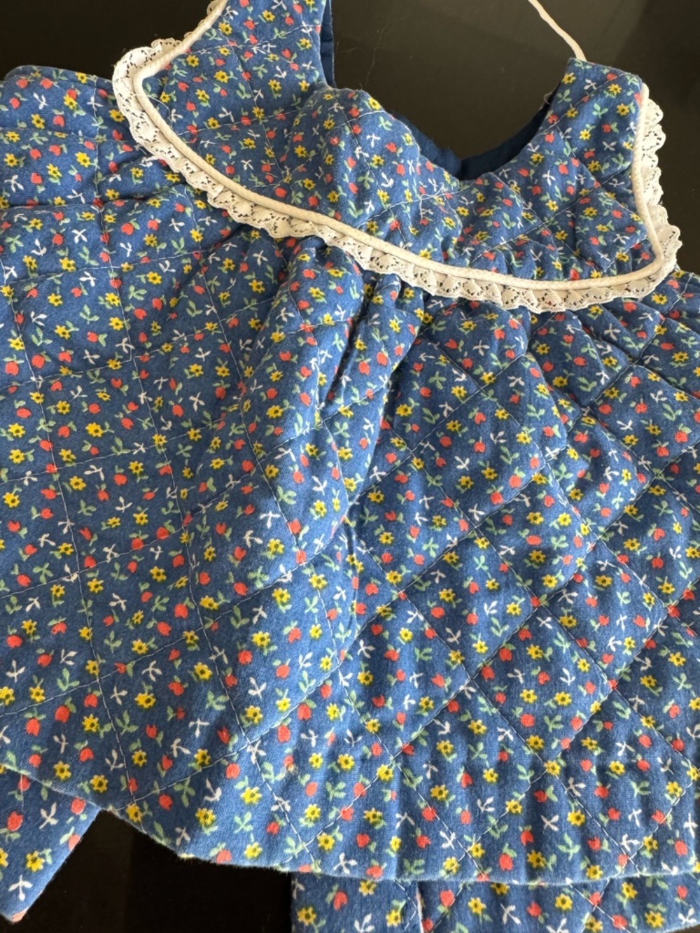 Vintage Handmade Girls Vest - Picture 2 of 6